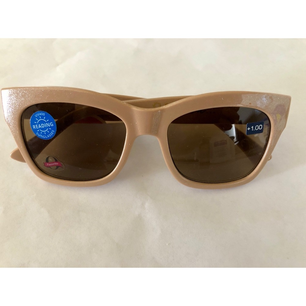 NEW Peepers Taupe Shine On Oprah Favorite Sun Readers +1.00